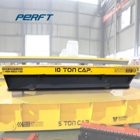 Järnväg överför platt vagn