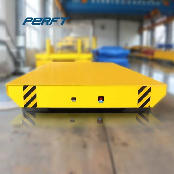 Customized 20 Tons Transfer Cart With A Rail System For Factory