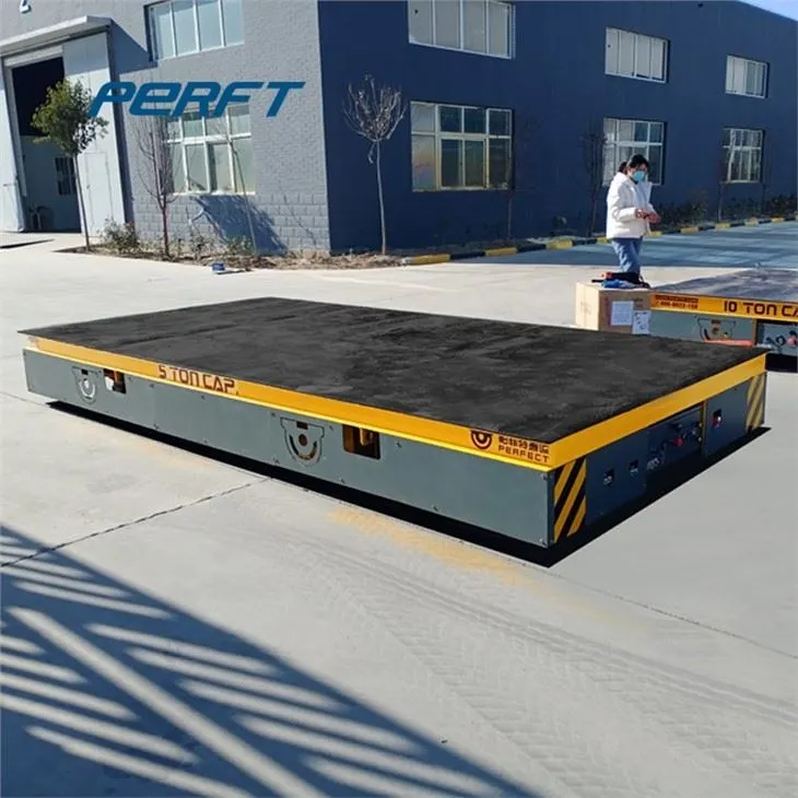 Battery Powered Multidirectional Transfer Cart For 20 Ton Mold