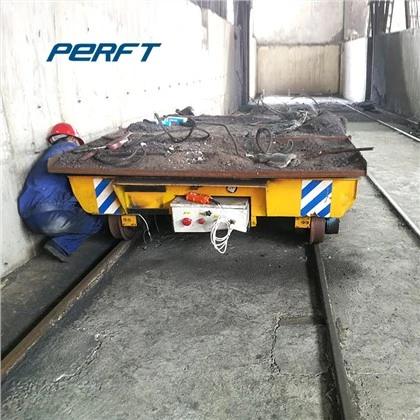 BDG 20 Ton Lågspänning Rail Transfer Cart För Factoty