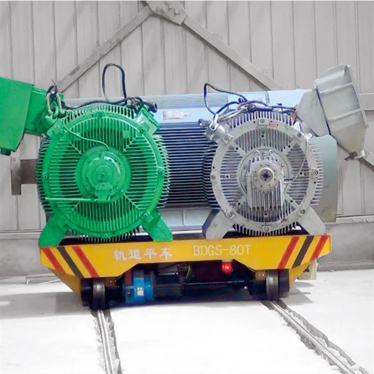 Heavy Duty Mold Transfer Carts For Foundry Plant 120 Tons